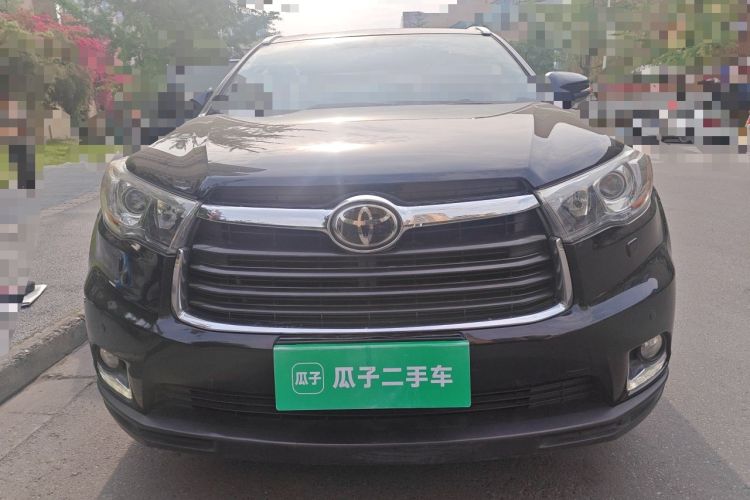 Used Toyota Highlander 2015 2.0T Four-Wheel Drive Ultimate Edition 7-Seater Front