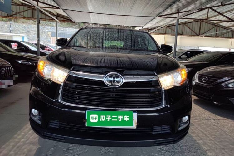Used Toyota Highlander 2015 2.0T Four-Wheel Drive Ultimate Edition 7-Seater Front