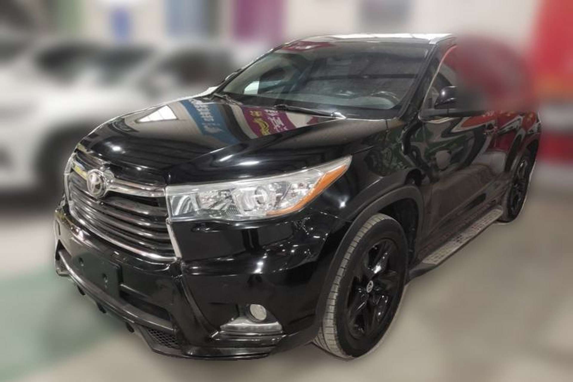 Used Toyota Highlander 2015 2.0T Four-Wheel Drive Luxury Edition 7-Seater Front Left 45 Deg