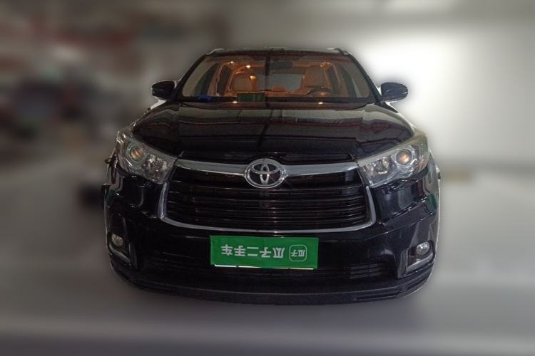 Used Toyota Highlander 2015 2.0T Four-Wheel Drive Luxury Navigation Version with 7 Seats Front