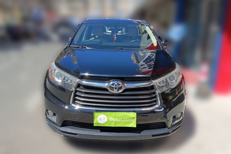 Used Toyota Highlander 2015 2.0T Four-Wheel Drive Elite Edition 7-Seater Front