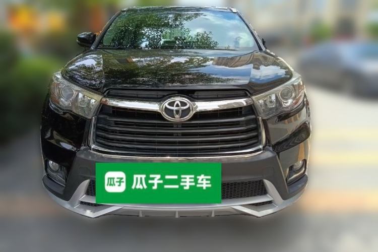Used Toyota Highlander 2015 2.0T Four-Wheel Drive Luxury Edition 7-Seater Front