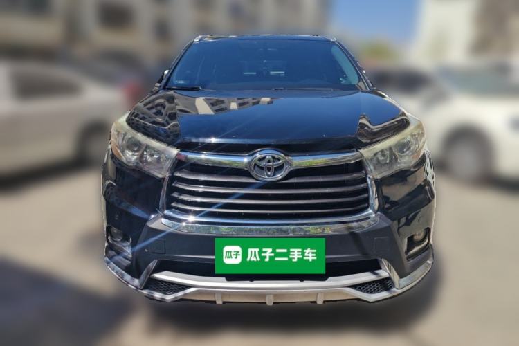 Used Toyota Highlander 2015 2.0T Four-Wheel Drive Luxury Edition 7-Seater Front
