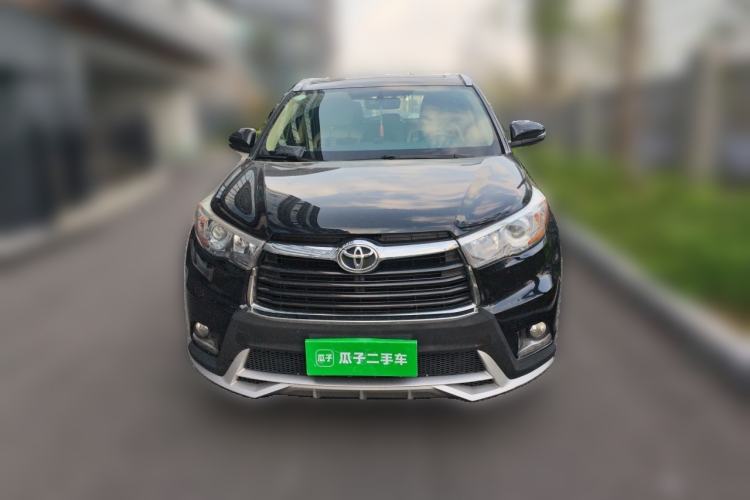 Used Toyota Highlander 2015 2.0T Four-Wheel Drive Luxury Edition 7-Seater Front