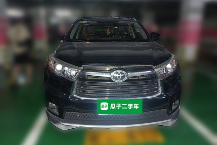 Used Toyota Highlander 2015 2.0T Four-Wheel Drive Luxury Edition 7-Seater Front