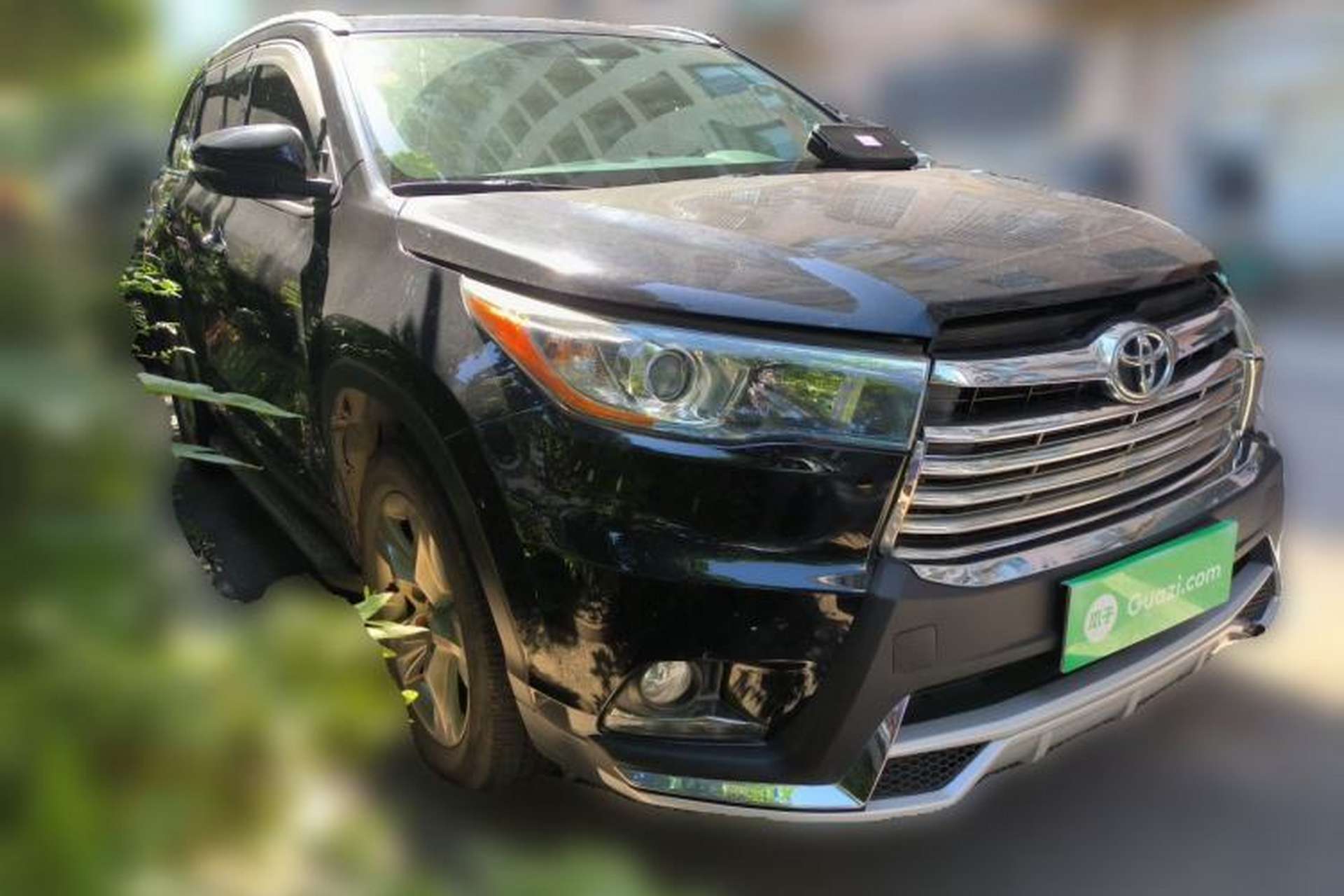 Used Toyota Highlander 2015 2.0T Four-Wheel Drive Luxury Edition 7-Seater Front Right 45 Deg