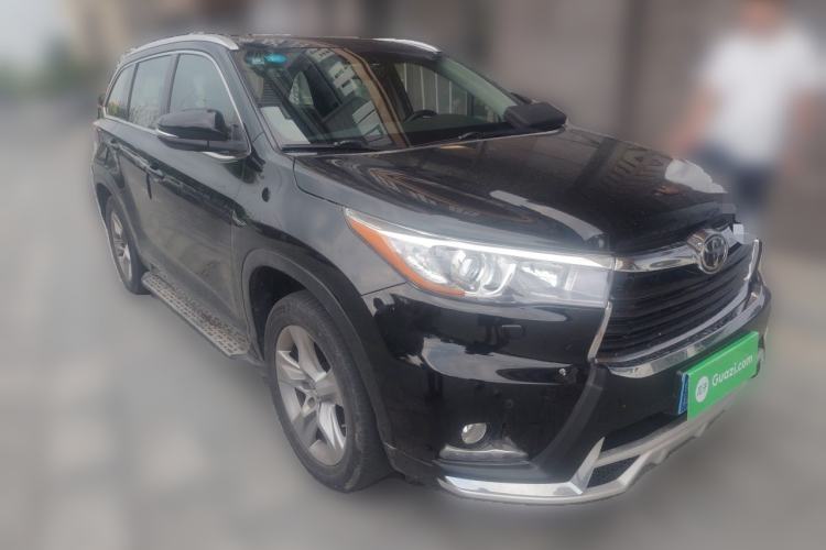 Used Toyota Highlander 2015 2.0T Four-Wheel Drive Ultimate Edition 7-Seater Front Right 45 Deg