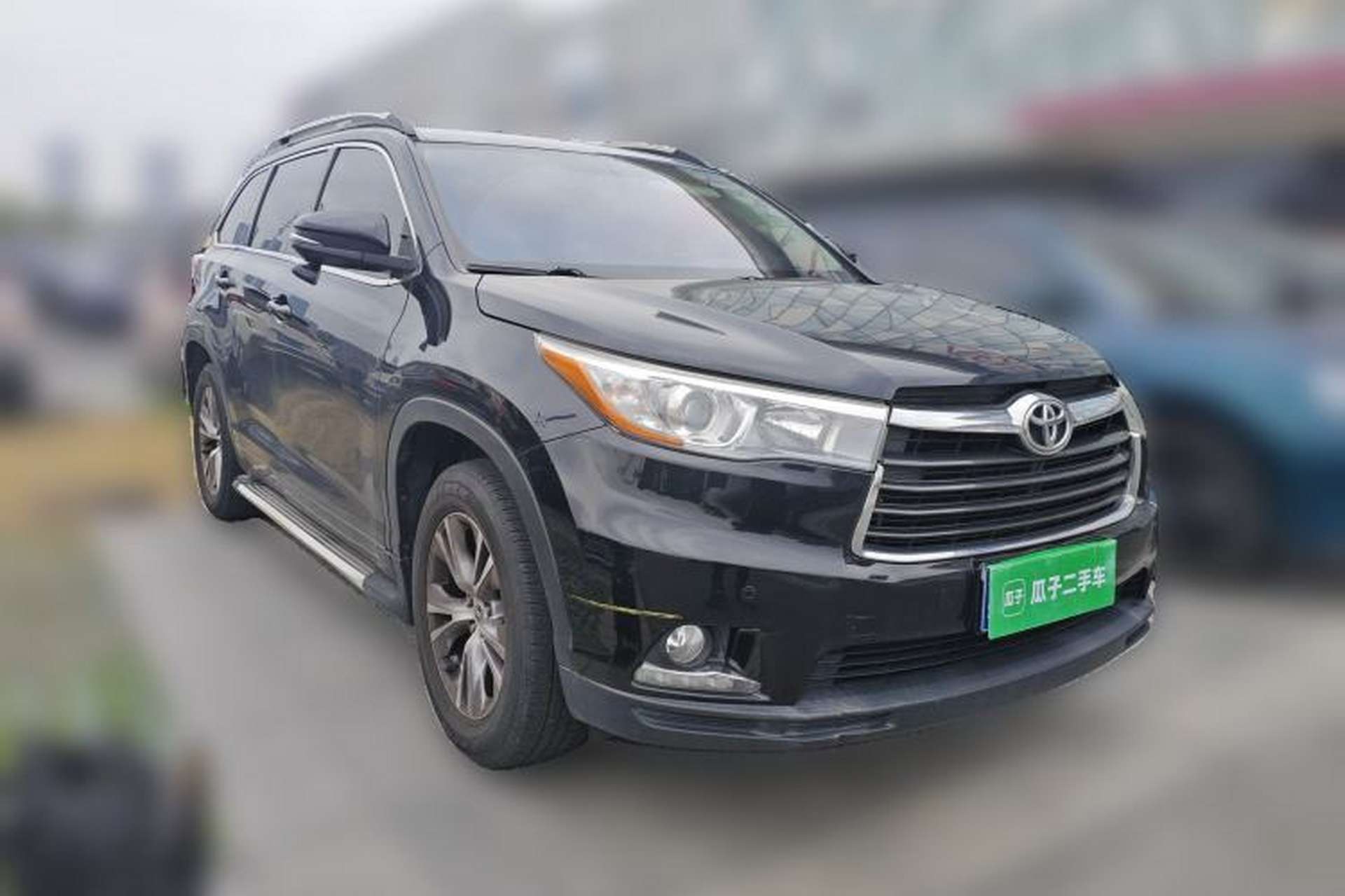 Used Toyota Highlander 2015 2.0T Four-Wheel Drive Elite Edition 7-Seater Front Right 45 Deg