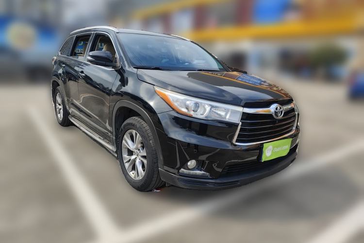 Used Toyota Highlander 2015 2.0T Four-Wheel Drive Elite Edition 7-Seater Front Right 45 Deg