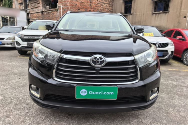 Used Toyota Highlander 2015 2.0T Four-Wheel Drive Luxury Edition 7-Seater Front