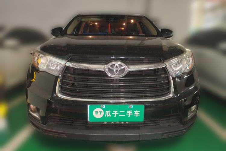 Used Toyota Highlander 2015 2.0T Four-Wheel Drive Elite Edition 7-Seater Front