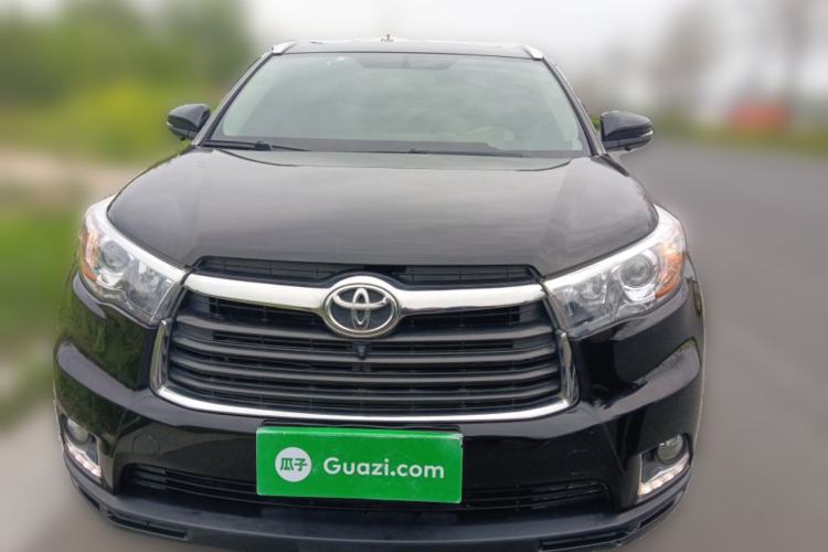 Used Toyota Highlander 2015 2.0T Four-Wheel Drive Luxury Edition 7-Seater Front