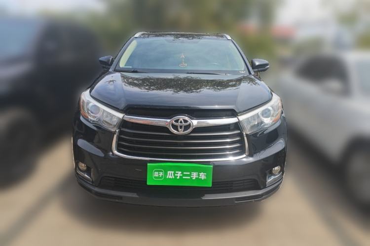 Used Toyota Highlander 2015 2.0T Four-Wheel Drive Luxury Edition 7-Seater Front