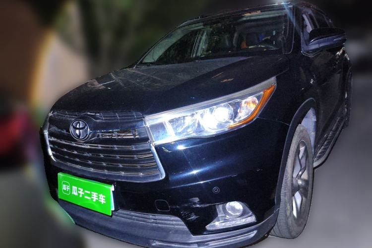 Used Toyota Highlander 2015 2.0T Four-Wheel Drive Luxury Edition 7-Seater Front