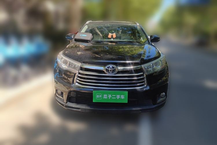 Used Toyota Highlander 2015 2.0T Four-Wheel Drive Luxury Edition 7-Seater Front