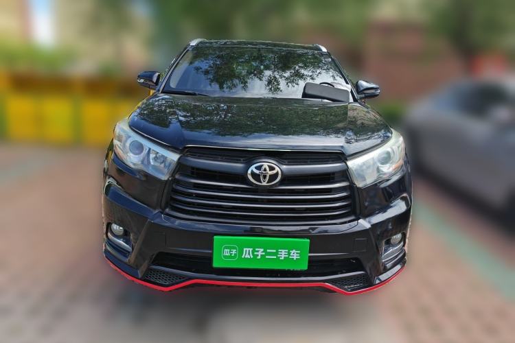 Used Toyota Highlander 2015 2.0T Four-Wheel Drive Luxury Edition 7-Seater Front