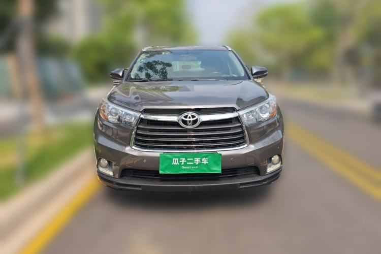 Used Toyota Highlander 2015 2.0T Four-Wheel Drive Luxury Edition 7-Seater Front