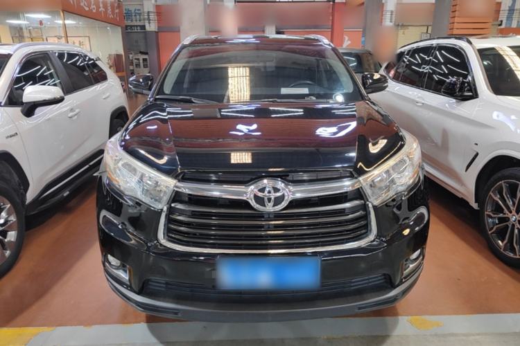 Used Toyota Highlander 2015 2.0T Four-Wheel Drive Luxury Edition 7-Seater Front