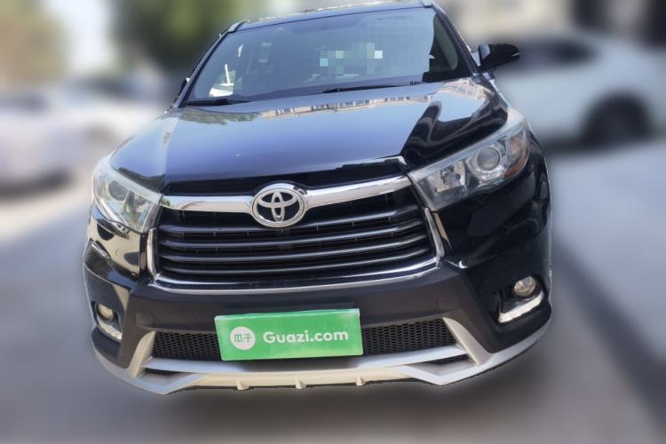 Used Toyota Highlander 2015 2.0T Four-Wheel Drive Luxury Edition 7-Seater Front