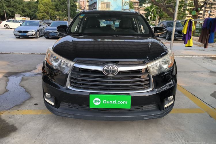 Used Toyota Highlander 2015 2.0T Four-Wheel Drive Ultimate Edition 7-Seater Front