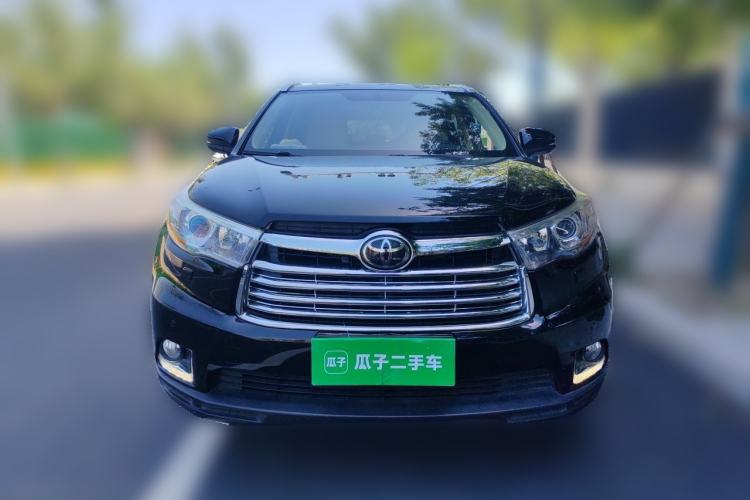 Used Toyota Highlander 2015 2.0T Four-Wheel Drive Ultimate Edition 7-Seater Front