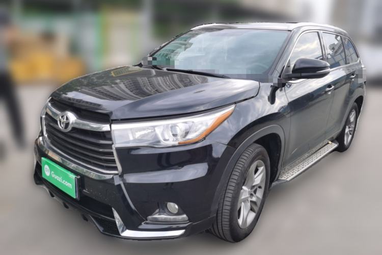 Ojetý Toyota Highlander 2015 2.0T Two-Wheel Drive Luxury Edition 7 Seats Guazi used car, China used car export, Used car for sale, Used cars, Cheapest cars for sale