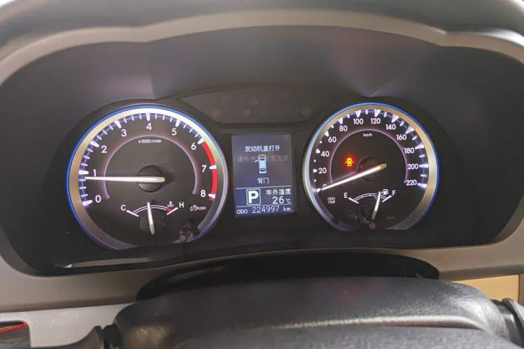 Used Toyota Highlander 2015 2.0T Two-Wheel Drive Luxury Edition 7 Seats Instrument Cluster
