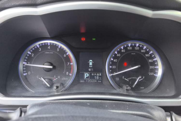 Used Toyota Highlander 2015 2.0T Four-Wheel Drive Luxury Edition 7-Seater Instrument Cluster