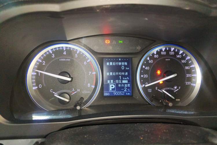 Used Toyota Highlander 2015 2.0T Four-Wheel Drive Luxury Edition 7-Seater Instrument Cluster