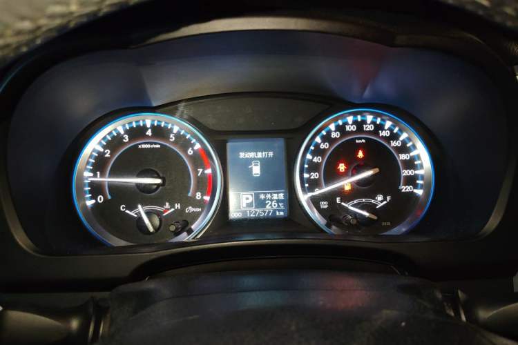 Used Toyota Highlander 2015 2.0T Four-Wheel Drive Luxury Edition 7-Seater Instrument Cluster