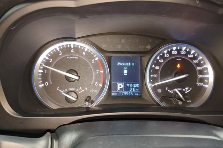 Used Toyota Highlander 2015 2.0T Four-Wheel Drive Luxury Edition 7-Seater Instrument Cluster
