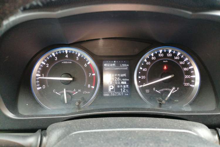 Used Toyota Highlander 2015 2.0T Two-Wheel Drive Luxury Edition 7 Seats Instrument Cluster