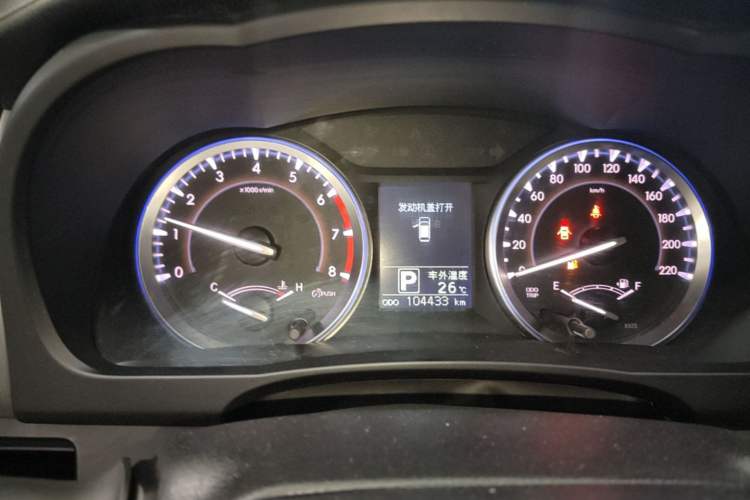 Used Toyota Highlander 2015 2.0T Four-Wheel Drive Elite Edition 7-Seater Instrument Cluster