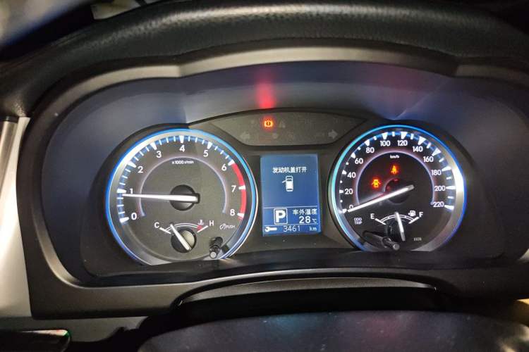 Used Toyota Highlander 2015 2.0T Four-Wheel Drive Luxury Edition 7-Seater Instrument Cluster
