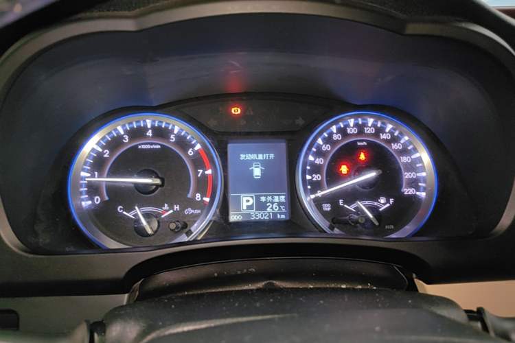 Used Toyota Highlander 2015 2.0T Four-Wheel Drive Luxury Edition 7-Seater Instrument Cluster