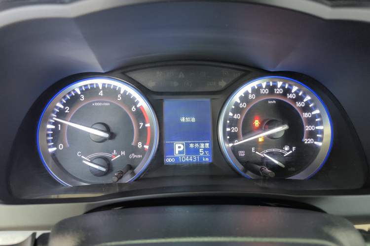 Used Toyota Highlander 2015 2.0T Four-Wheel Drive Elite Edition 7-Seater Instrument Cluster