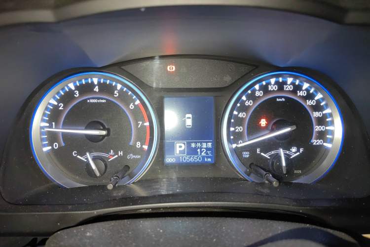 Used Toyota Highlander 2015 2.0T Two-Wheel Drive Elite Edition 7 Seats Instrument Cluster