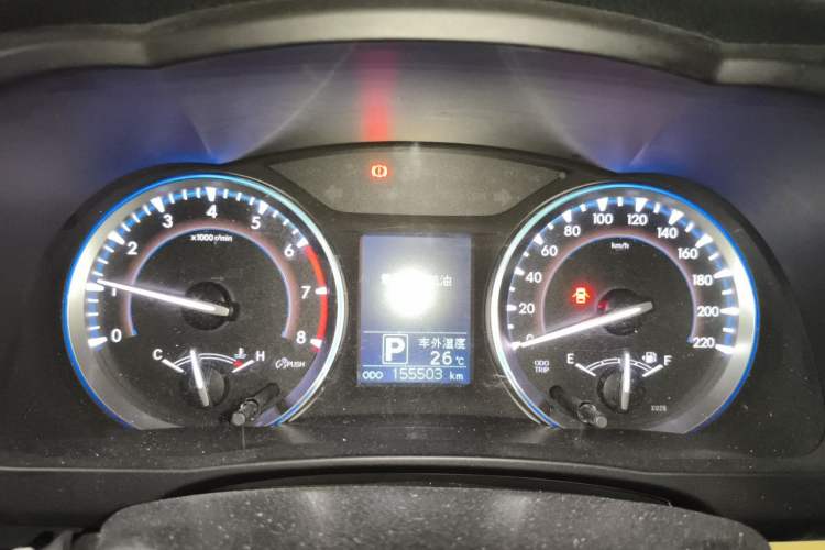 Used Toyota Highlander 2015 2.0T Four-Wheel Drive Luxury Edition 7-Seater Instrument Cluster