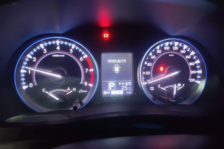 Used Toyota Highlander 2015 2.0T Four-Wheel Drive Luxury Edition 7-Seater Instrument Cluster
