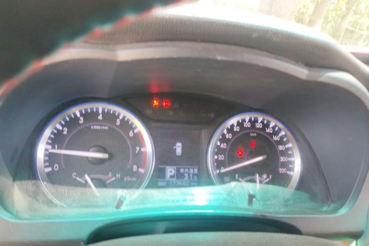 Used Toyota Highlander 2015 2.0T Four-Wheel Drive Luxury Edition 7-Seater Instrument Cluster
