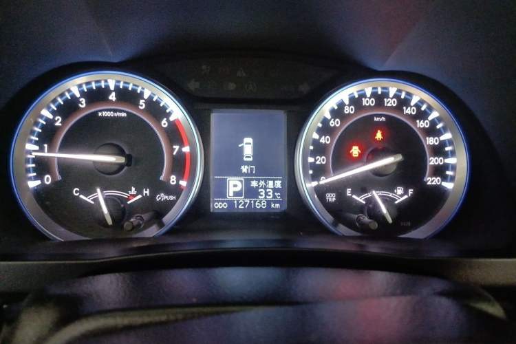 Used Toyota Highlander 2015 2.0T Four-Wheel Drive Luxury Edition 7-Seater Instrument Cluster