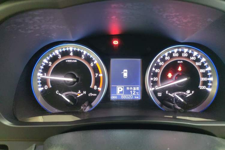 Used Toyota Highlander 2015 2.0T Four-Wheel Drive Elite Edition 7-Seater Instrument Cluster