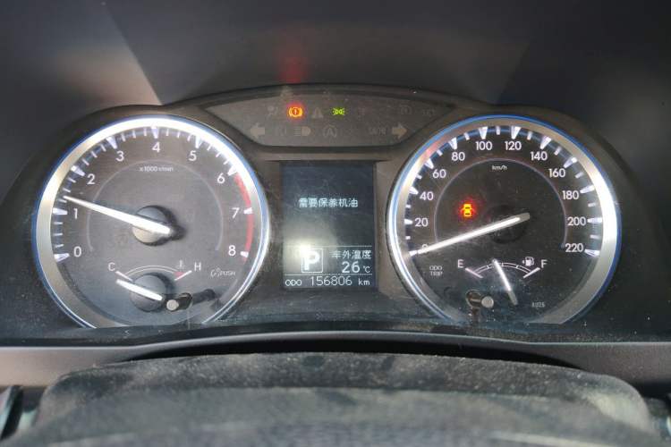 Used Toyota Highlander 2015 2.0T Two-Wheel Drive Luxury Edition 7 Seats Instrument Cluster