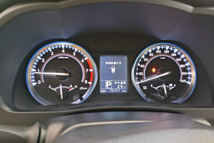 Used Toyota Highlander 2015 2.0T Two-Wheel Drive Elite Edition 5 Seats Instrument Cluster