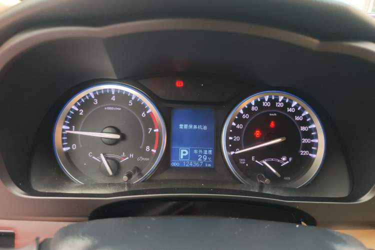 Used Toyota Highlander 2015 2.0T Four-Wheel Drive Luxury Edition 7-Seater Instrument Cluster
