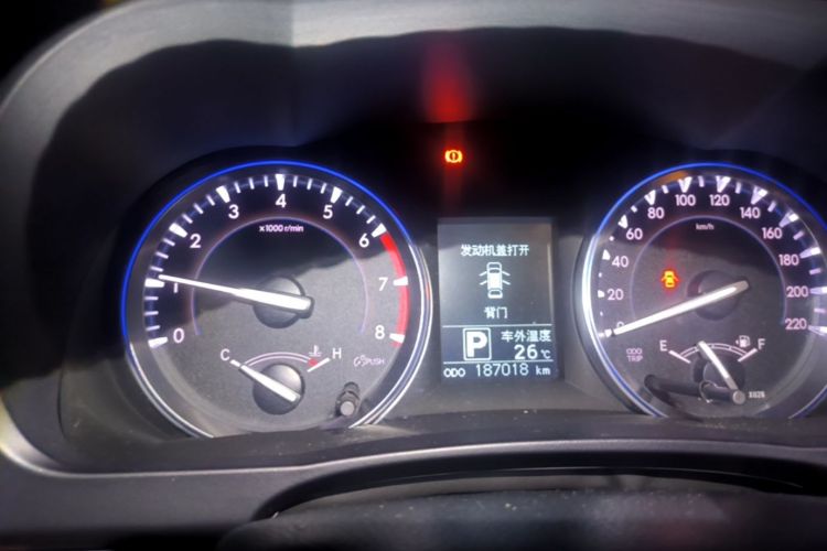 Used Toyota Highlander 2015 2.0T Four-Wheel Drive Luxury Edition 7-Seater Instrument Cluster