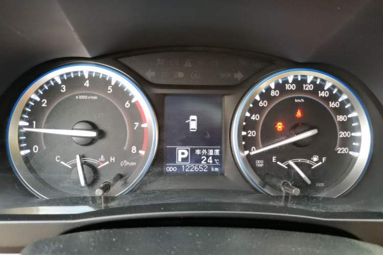 Used Toyota Highlander 2015 2.0T Four-Wheel Drive Luxury Edition 7-Seater Instrument Cluster