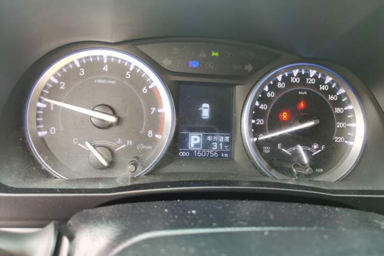 Used Toyota Highlander 2015 2.0T Two-Wheel Drive Luxury Edition 7 Seats Instrument Cluster