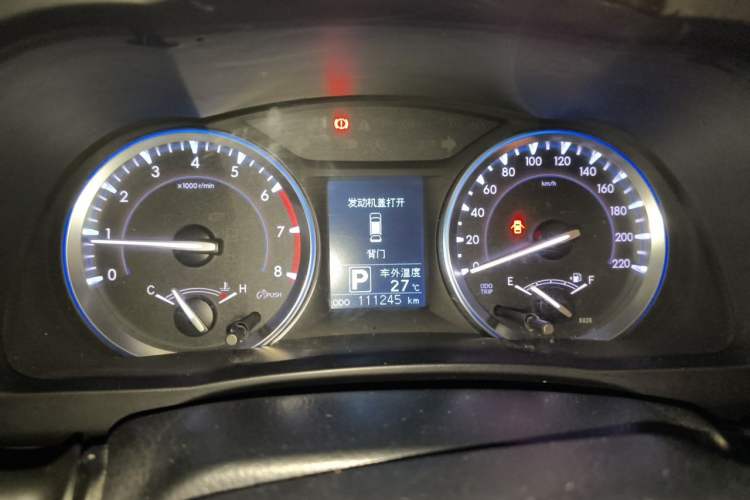 Used Toyota Highlander 2015 2.0T Four-Wheel Drive Luxury Edition 7-Seater Instrument Cluster