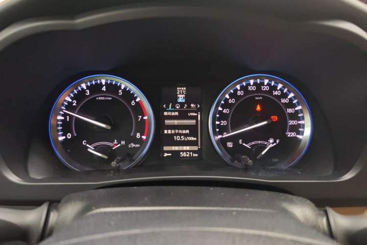 Used Toyota Highlander 2015 2.0T Four-Wheel Drive Ultimate Edition 7-Seater Instrument Cluster